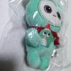 [Б/У] TWICE BABY MIVELY Рождественская версия Брелок для сумки Мина