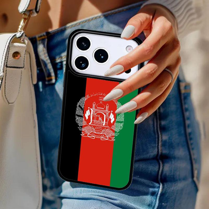 Я люблю флаг Афганистана Чехол для телефона Для iPhone 17 Air 14 15 13 12 Max Чехол Для Apple 14 15 16 16e 11 Pro Max Plus