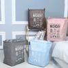 Large-Capacity Cotton Linen Storage Bags - Water-Proof Drawstring Bags for Clothes & Moving