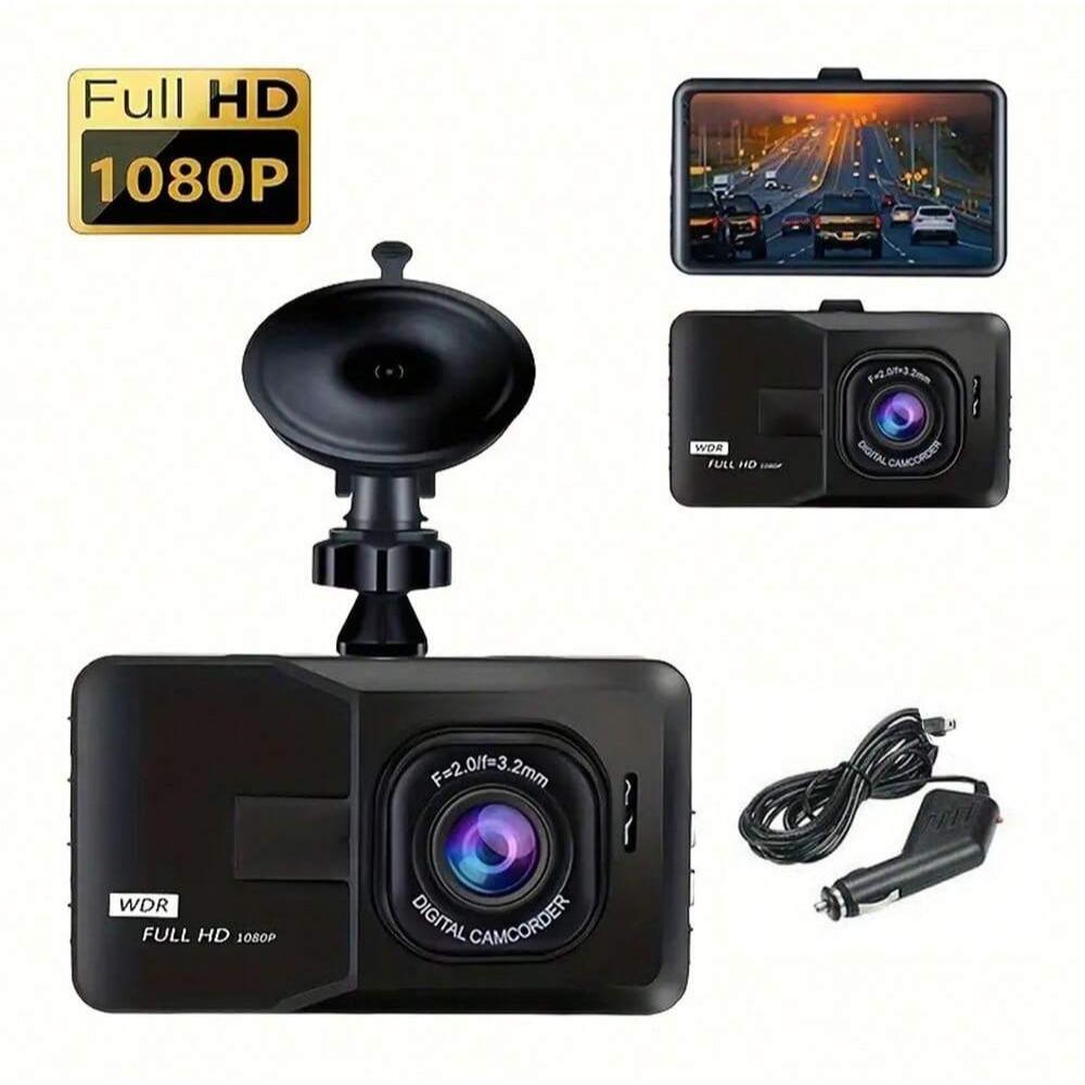 XUSHIDZ-Q08 Автомобильный видеорегистратор – 170° Широкоугольный 1080P DVR с G-сенсором и Супер ночным видением (Автомобильный регистратор)