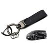 Vellfire 30 Series 40 Series Compatible Genuine Leather Car Key Holder Key Ring Key Chain Car Logo Embossed Carabiner Strap Feels Good To the Touch