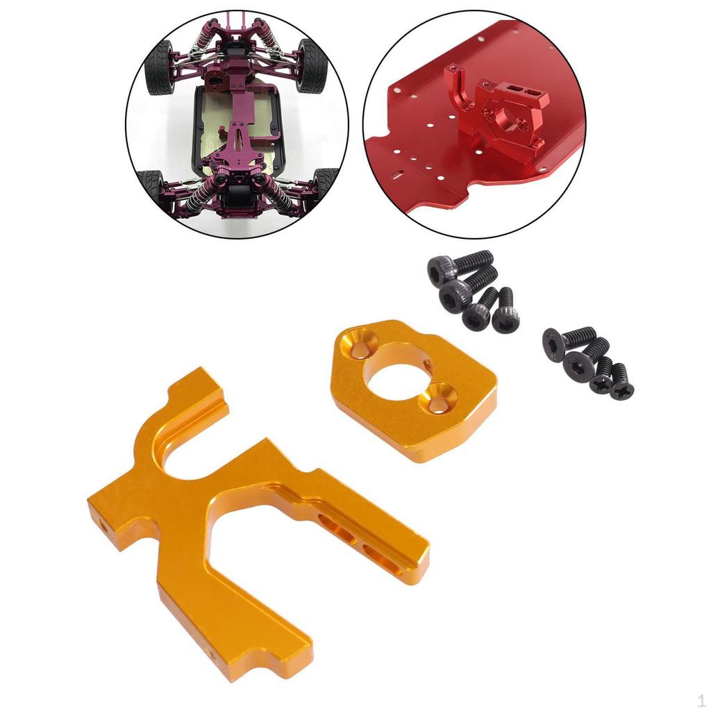 Motor Mount Assembly for RC Cars Compatible with 1/12 124019 And 1/14 144001