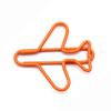 10pcs Index Bookmark Airplane Paper Clip Metal Memo Creative Bookmark Clip Metal Paper Clips  School