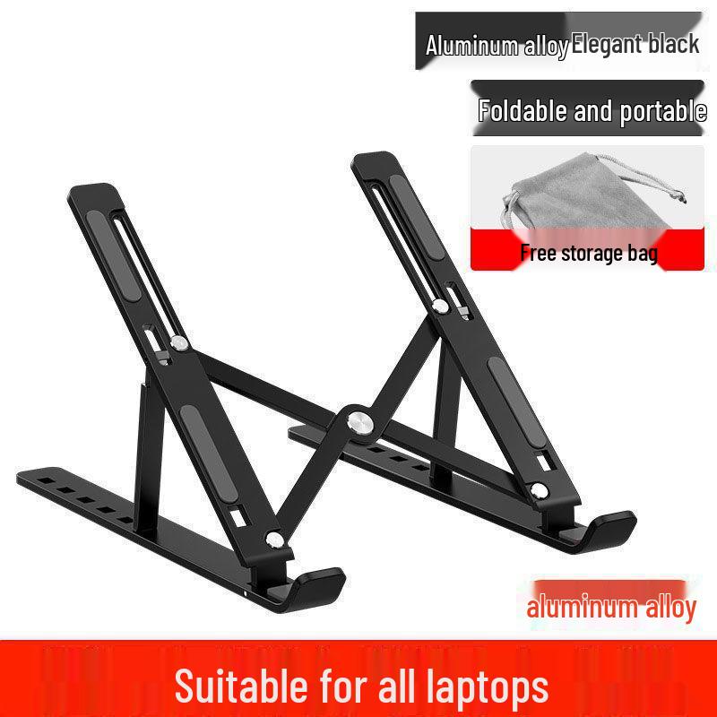 Adjustable Vertical Laptop & Monitor Stand with Cooling Base