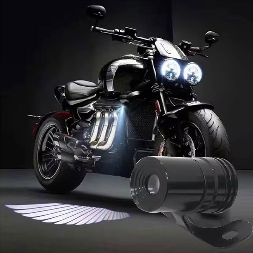 2 шт. светодиодный проектор для днища мотоцикла Ghost Motorcycle Goldwing Wings Accessories L Z7K7