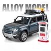 1:24 Land Rover Defender Range Rover Car Model Toy Alloy Diecast Sound Light SUV Off-road Vehicle Ornaments Children Gifts