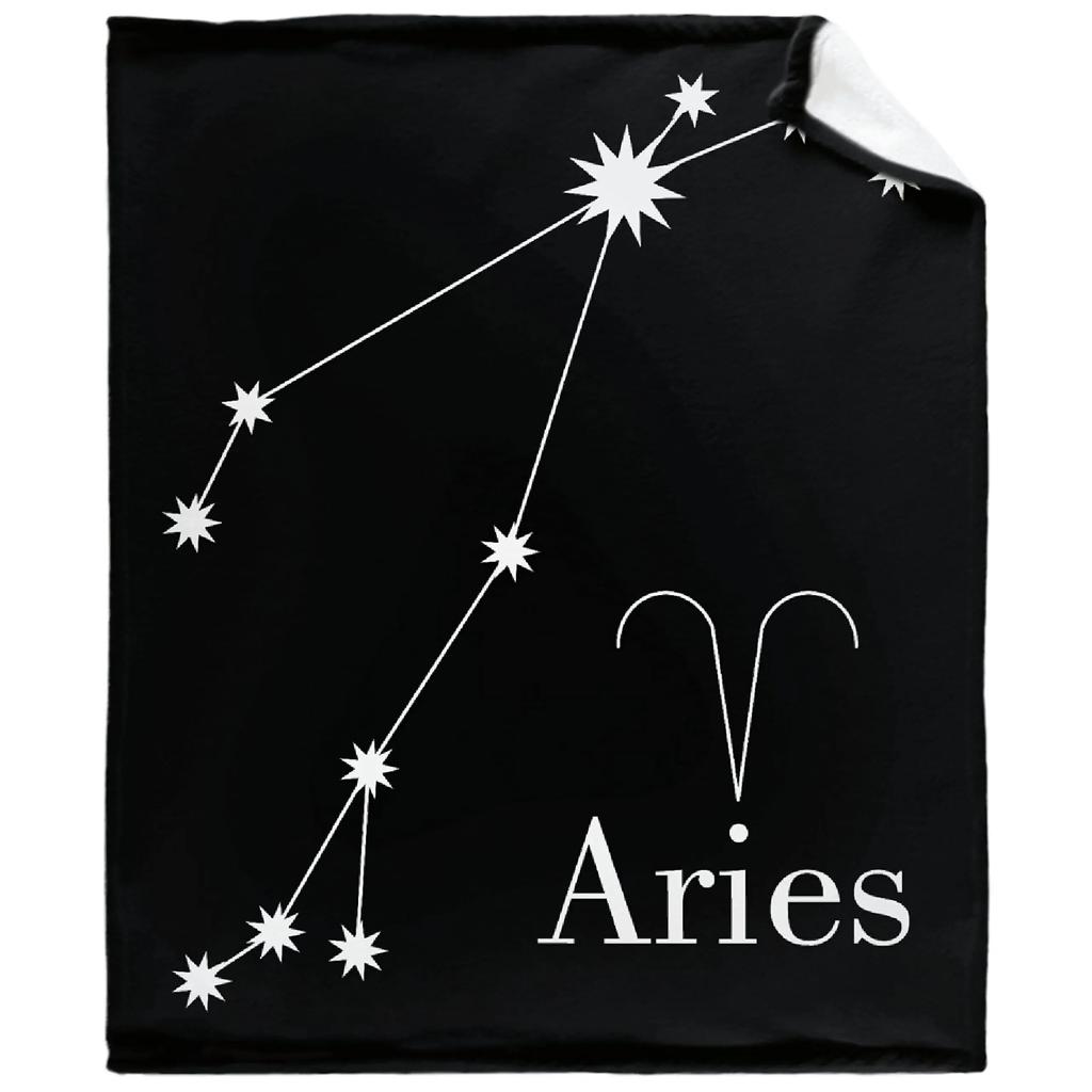 Constellation Blue Sky Throw Blanket Ultra Soft Lightweight Flannel Microfiber Constellation Lover Blanket Couch Bed Sofa Gifts