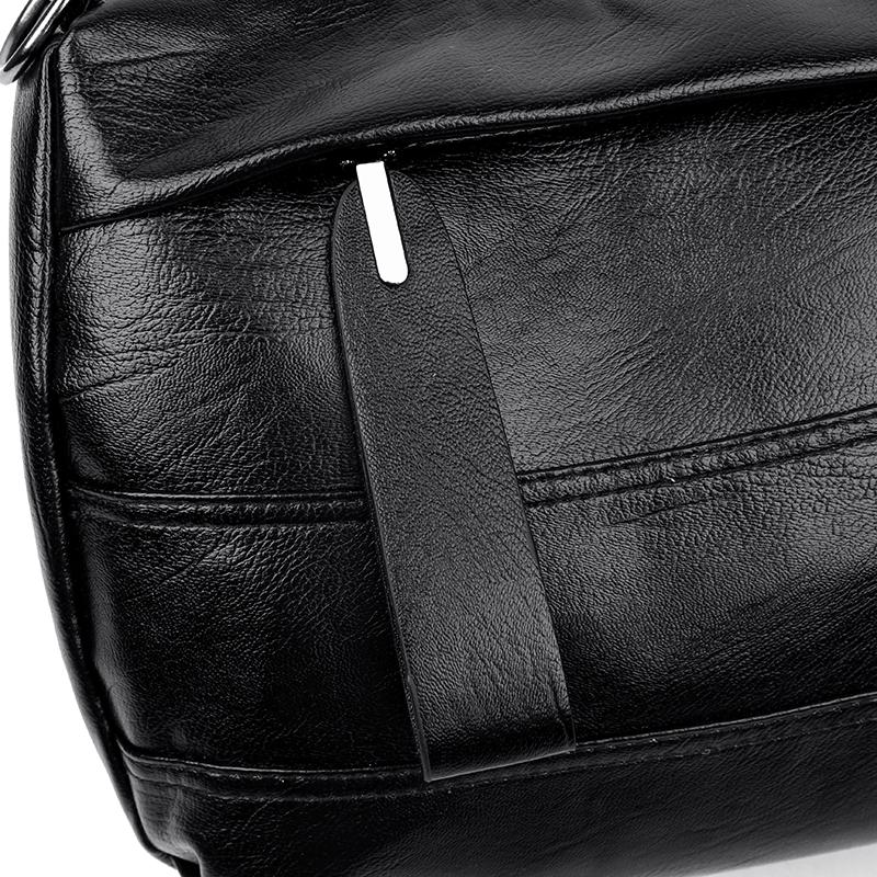 Мягкая кожаная сумка для мамы, многослойная сумка через плечо, легкая сумка через плечо большой емкости, сумка для мобильного телефона