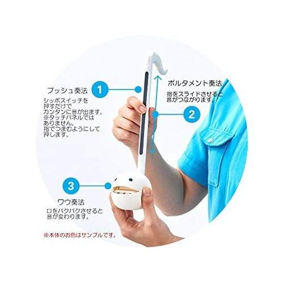 Электронный инструмент Otamatone Deluxe Черный набор с адаптером переменного тока Meiwa Denki