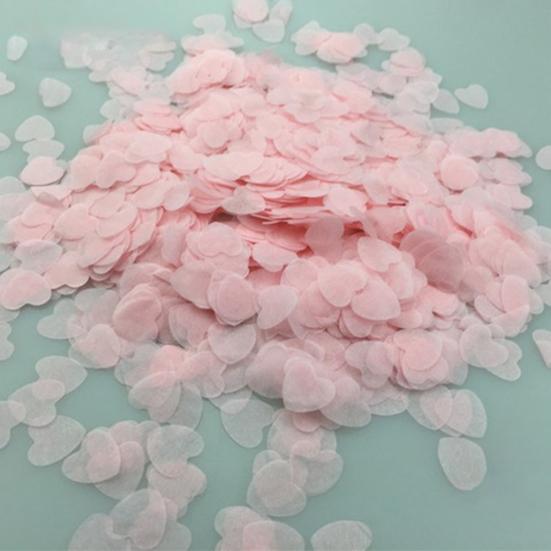 1,5 см в форме сердца бумага конфетти DIY день рождения свадьба воздушный шар декор стола