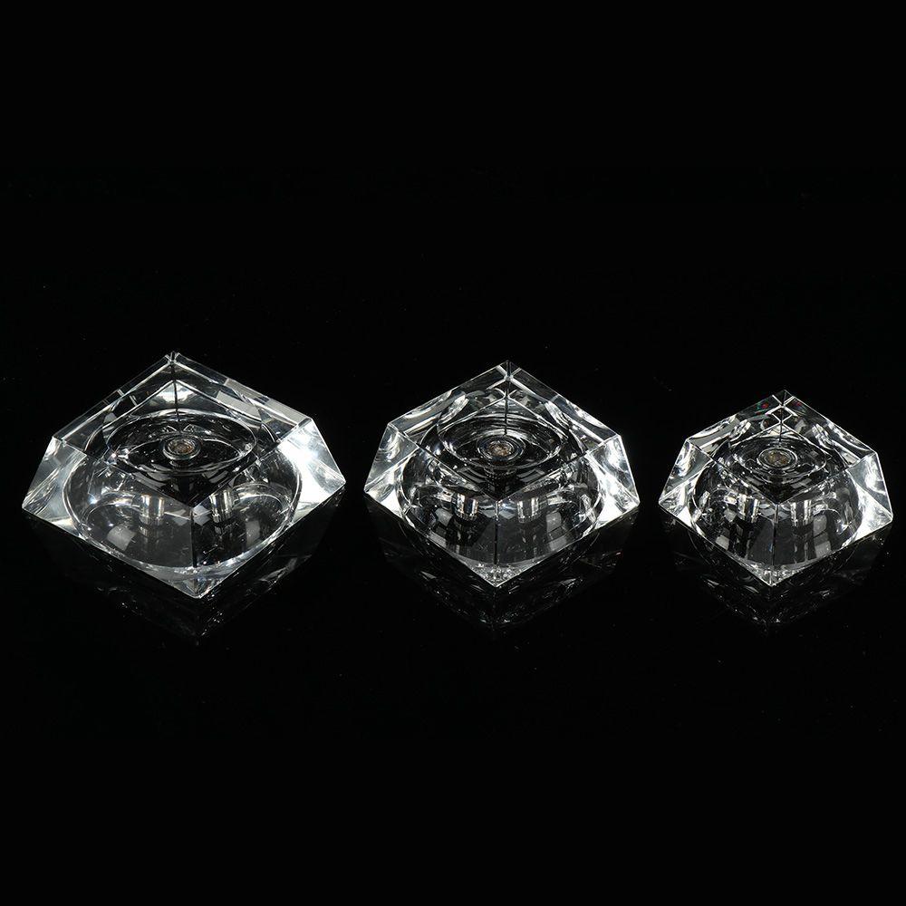 Трапециевидное основание хрустального шара Подставка для хрустального шара Держатель стеклянной сферы Прозрачная поддержка