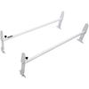 Van Roof Ladder Rack, 2 Bar Alloy Steel Ladder Racks, Adjustable from 1200-2000 mm, 227 kg Capacity, Roof Rack Compatible with Full-size Vans with
