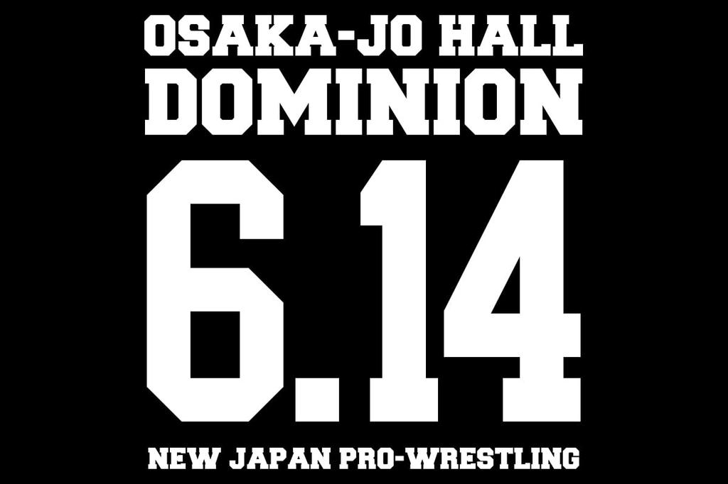 Новая Япония Хироси Танахаси x DOMINION в HALL Памятная S 7271105137 Рестлинг 14.06 OSAKA-JO Футболка (2026)
