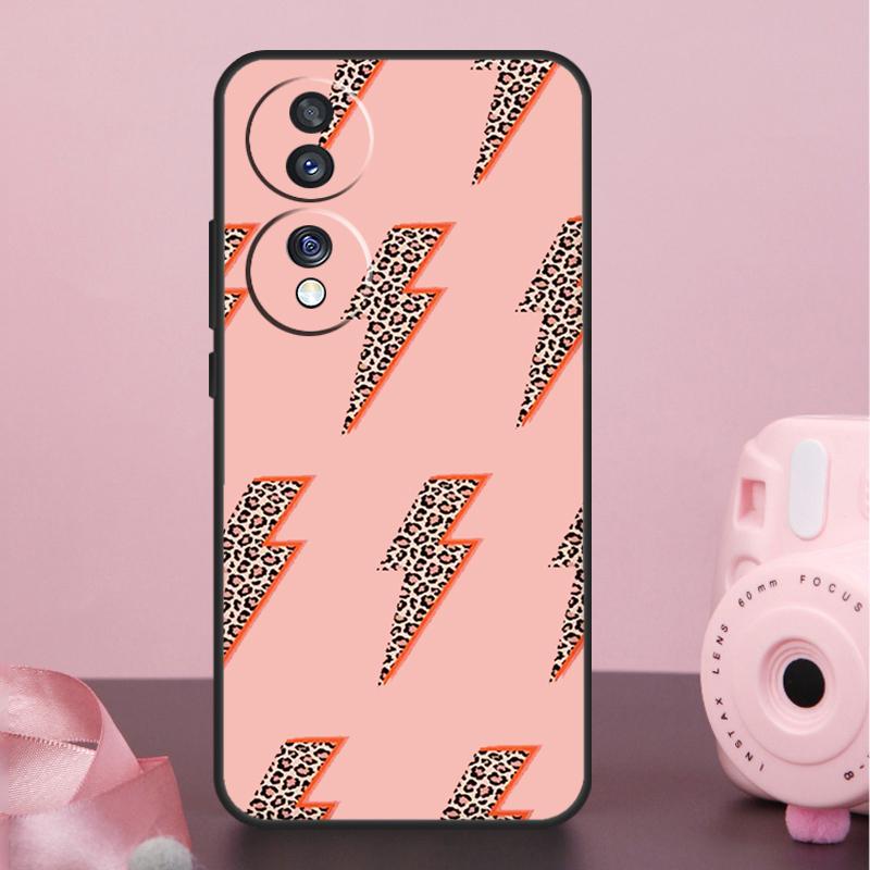 Чехол Boho с ботаническим листом, коровьим кактусом для Honor Magic 6 Pro 5 Lite 10 50 70 90 Honor X8a X9a X8b X9b X7 X8 X9 X6a X7a