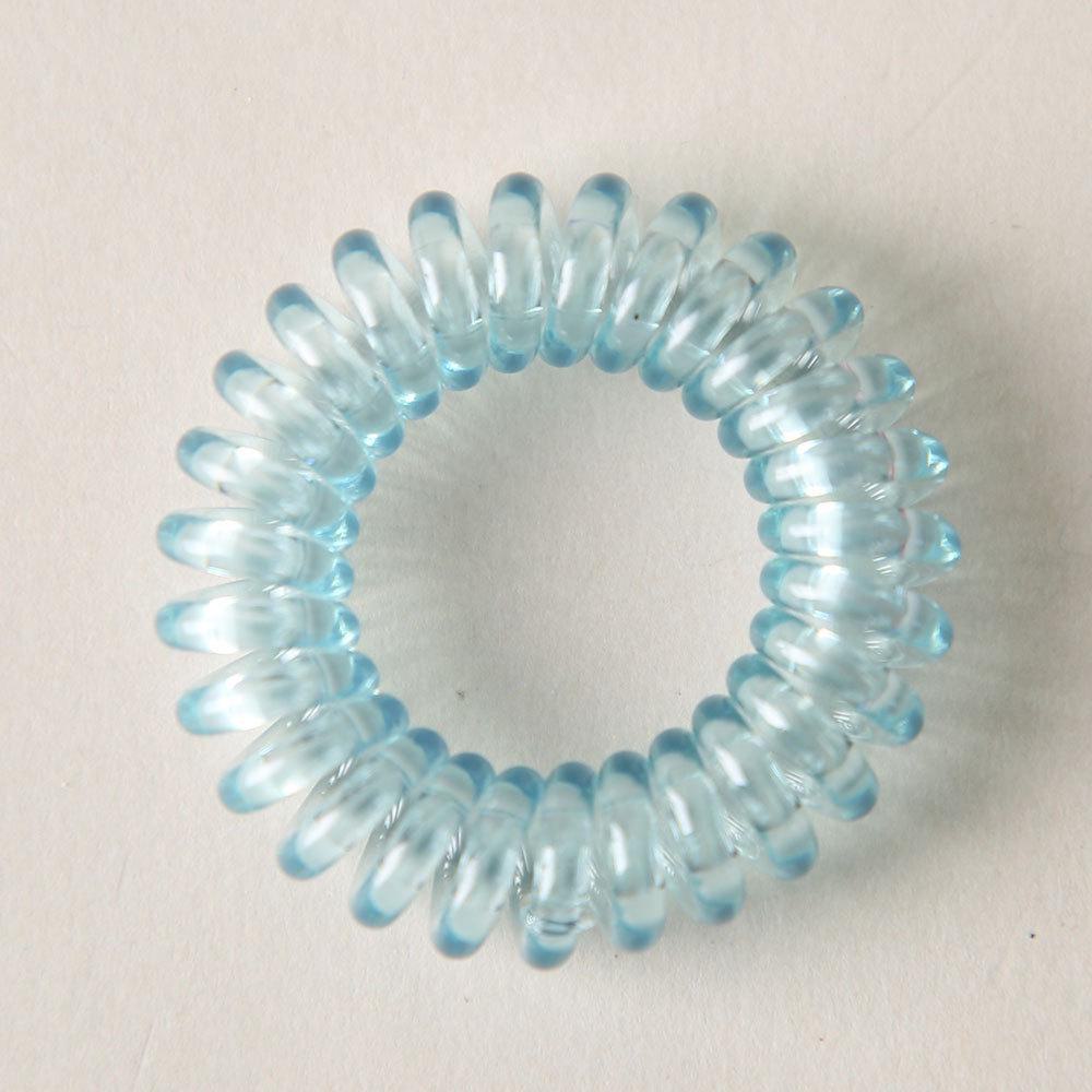 Korean Style Elastic Hair Bands: 40 Transparent Colors, Soft & Seamless Hair Accessories