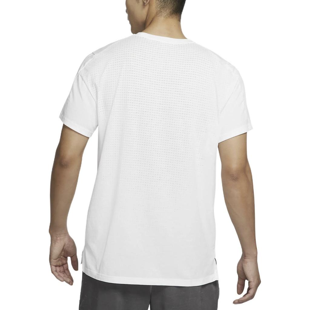 Nike Pro Dri-FIT Burnout Short Sleeve Training Shirt Men Tops White DD1829-100