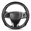 JZ LIGHTING Steering Wheel Cover Hiace Regius Ace 200 Series 1 Type 2 Type 3 Type 4 Type 5 Type 6 Type 7 Type Carbon Style Cowhide L Size Steering