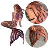 3D Mermaid Metal Art Wall Decor Wrought Hollow Iron Handmade Creative Craft Home Garden Fence Sculpture Hanging Decoration2025