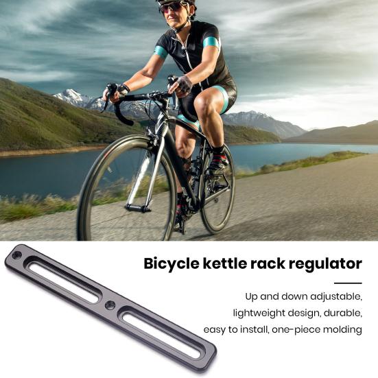 Water Bottle Mount with Fixing Bolts Easy to Install Adjustable Lightweight Design Hole