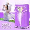 900W 220V Electric Cloth Dryer Household Portable Baby Cloth Shoes Boots Dryer Power Motor Drying Warm Laundry Garment