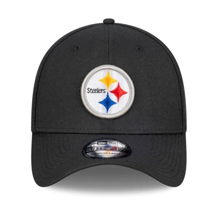 Casquette 39THIRTY - New Era - Pittsburgh Steelers - Stretch Fit - 95% Polyester - Sportswear