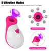 8 режимов, массажер для точки G, товары для взрослых, секс-игрушки для женщин, присоска для клитора, вибратор, стимулятор клитора для сосков, женская мастурбация