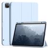 Кожаный чехол для iPad Pro 11 12,9 дюймов с держателем для карандашей, чехол для iPad Air 4/5 поколения 10,9 дюймов Mini 6, мягкий тонкий чехол для планшета из ТПУ