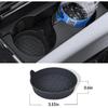 3 Piece Carbon Fiber Steering Wheel Cover,Car Steering Wheel Protector With Non-Slip Lining,Breathable Microfiber Universal For 14.5-15 Inch,Black