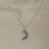 New Silver Color Sun And Moon Necklaces Chain Pair Of Celestial Best Friends Gift For Friend Long Necklaces Pendants Men Women