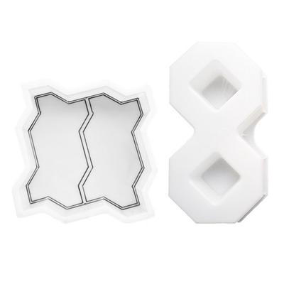 Дом Сад Двор Сделай сам Форма для мощения Дорога Бетонный Кирпич Резьба по камню Дорожка для мощения Дорога Прогулочная дорожка Форма Имитация