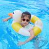 Striped Duck Baby Inflatable Toys PVC Cartoon Thickened Swimming Ring Summer Pool Beach Inflatable Floating Water Toys