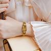 Gold Waterproof Popular Thin Sparkling Cute Japanese Quartz Lightweight Tungsten Gift [OLEVS] Women's