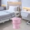 Bedpan Chamber Pot Night Urinal ,Thickened, Portable Toilet Spittoon with Lid for