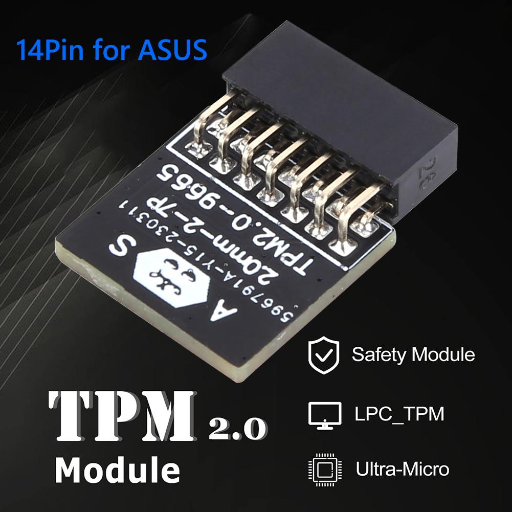 TPM 2.0 Cryptography Security Module Encrypted Information Board Remote Card Encrypted Protection Module for ASUS/MSI/ASRock