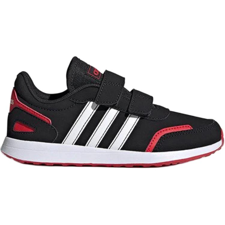 adidas Neo Vs Switch Дышащие Низкие Детские Скейтбордические Кроссовки Черный Красный Белый Дети Возраст 3 7 Лет FW3984