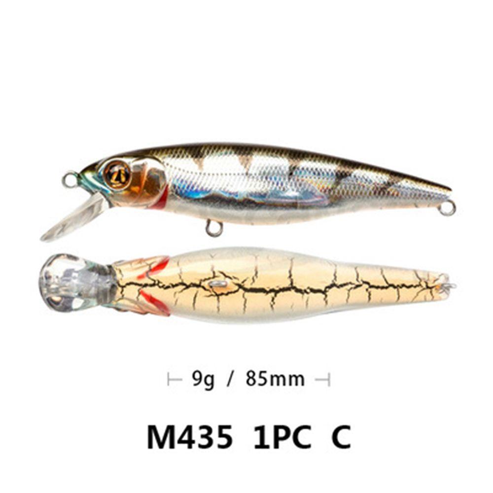 Multicolor Tackle Crankbaits Winter Fishing Minnow Lures Floating Minnow Baits Fish Hooks