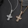 Hip Hop Cross Pendant Zircon Necklace Accessories Popular Personalized Jewelry Men's Pendant