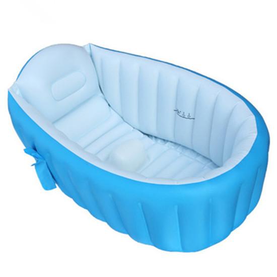 Inflatable Bath Tubs For Infants And Toddlers Bath Tubs Thickened Large Backrest Baby Shower Bathtub Tubs Durable