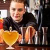 Heart Decanter Glass Wine Bottle Airtight Liquor Container Clear Whiskey Decanter Drink Pourer for Bourbon Vodka Home Bar Restaurant
