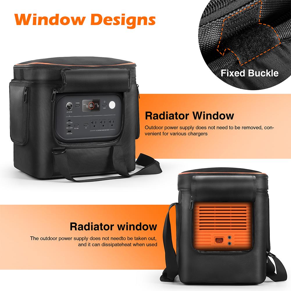 Водонепроницаемый дорожный чехол для Jackery Explorer 2000 V2 700 Plus/2000 V2, пылезащитная большая сумка, портативная электростанция