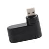 USB Hubs Ports USB 2.0 Mini Rotate Splitter Adapter Hub for PC Notebook Laptop Black