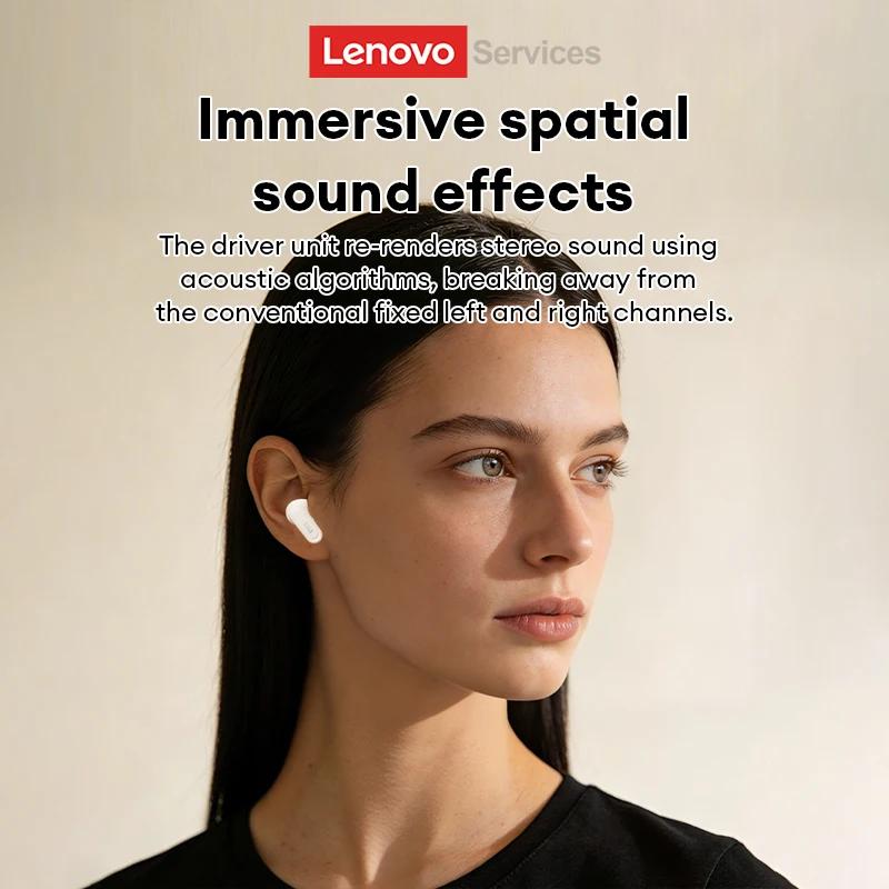 Оригинальные беспроводные наушники Lenovo LE260 In-Ear Bluetooth 6.0 Игровые наушники с ультранизкой задержкой TWS Наушники с чистым звуком ENC Шумоподавление