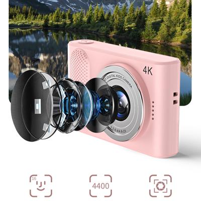 Маленькая камера CCD r камеры 44MP двойной объектив 4K 3280x2160 цифровая камера для съемки для мальчиков и девочек детей