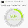Wireless Bluetooth Headphones Noise Reduction Clip On Cable Retractable Bluetooth 5.3 Earphone with Vibration Alert