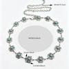 Ретро Бохо Этническая Цветочная Джинсовая Поясная Цепочка Аксессуар