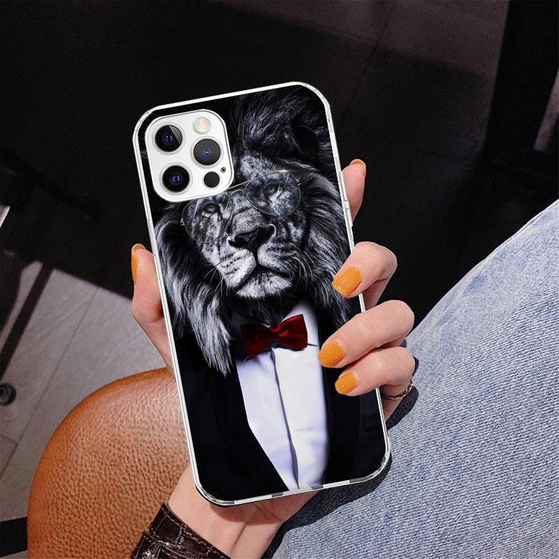 Man Suit Shirt Tie Phnoe Case for Iphone 17 Air 16 16E 11 12 13 Mini 14 Plus 15 Pro Max 7 8 + SE 2020 Phone Cover Coque 17 Air 1