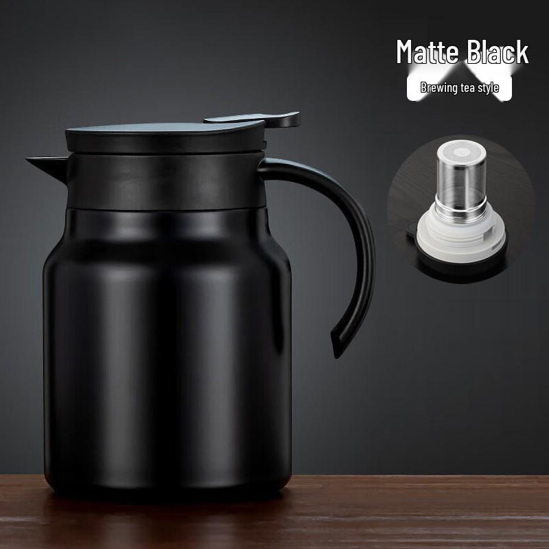 Home Tea Steeping Teapot: Stainless Steel Thermos for Old White Tea & Water Separation