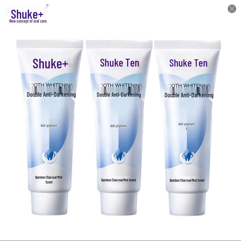Shuke Отбеливающая зубная паста двойного действия