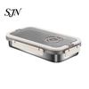 Multi-purpose Kitchen Storage Stainless Steel Crisper Box with Sealing Lid And Handle, Large Capacity Organizer Bread Box, Portable Container for