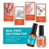 Nail Primer Set With Balancing Solution And Adhesive For Professional Manicure Care